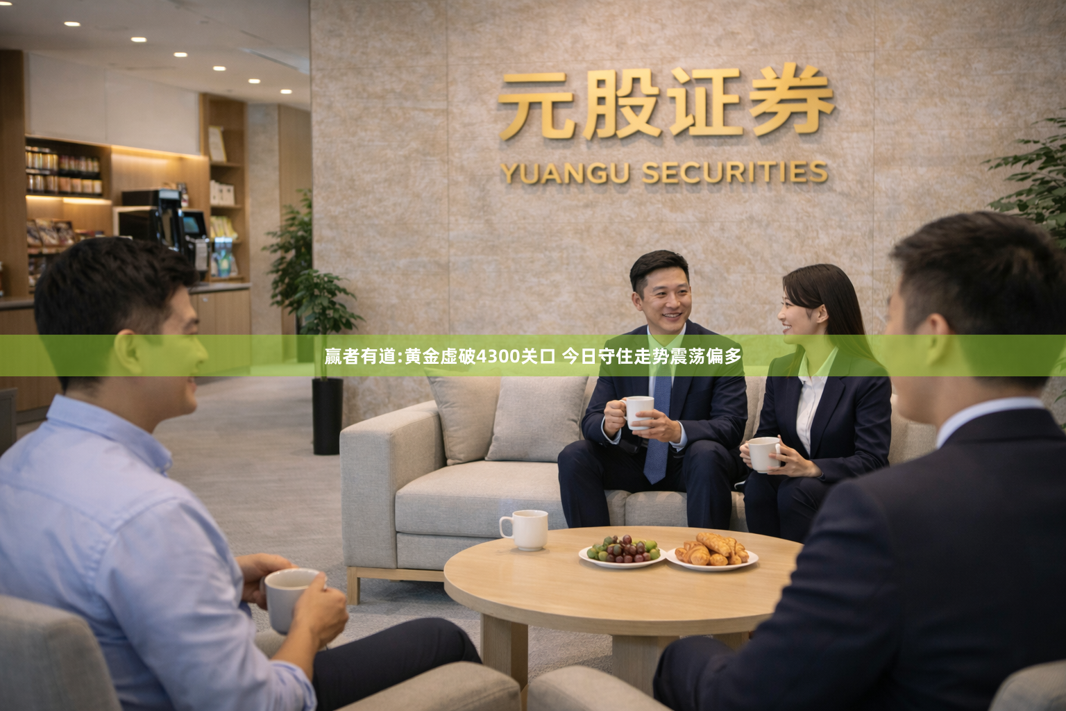 赢者有道:黄金虚破4300关口 今日守住走势震荡偏多